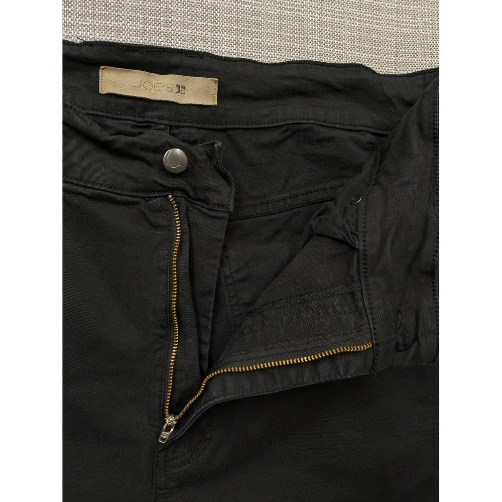 Joe's Jeans Mens 38x31 Black Straight Leg Stretch Denim 5 Pocket Casual Pants